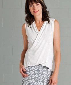 Echo Verde Short Sleeves Women's Vest Top - Ariel