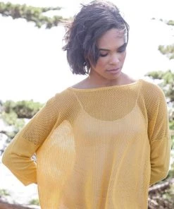 Indigenous Organic Mesh Pullover