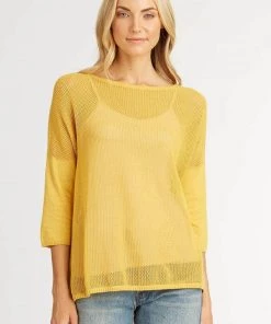 Indigenous Organic Mesh Pullover