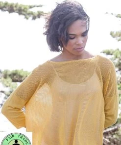 Indigenous Organic Mesh Pullover