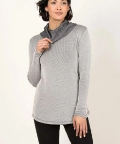 Indigenous Organic Cotton Cowl Pullover - Waffle