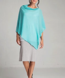 Echo Verde Organic Cotton Light Poncho - Sophie