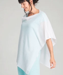 Echo Verde Organic Cotton Light Poncho - Sophie