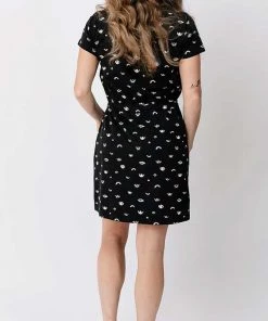 Mata Traders New Arrivals Organic Cotton Drawstring Dress - Abby