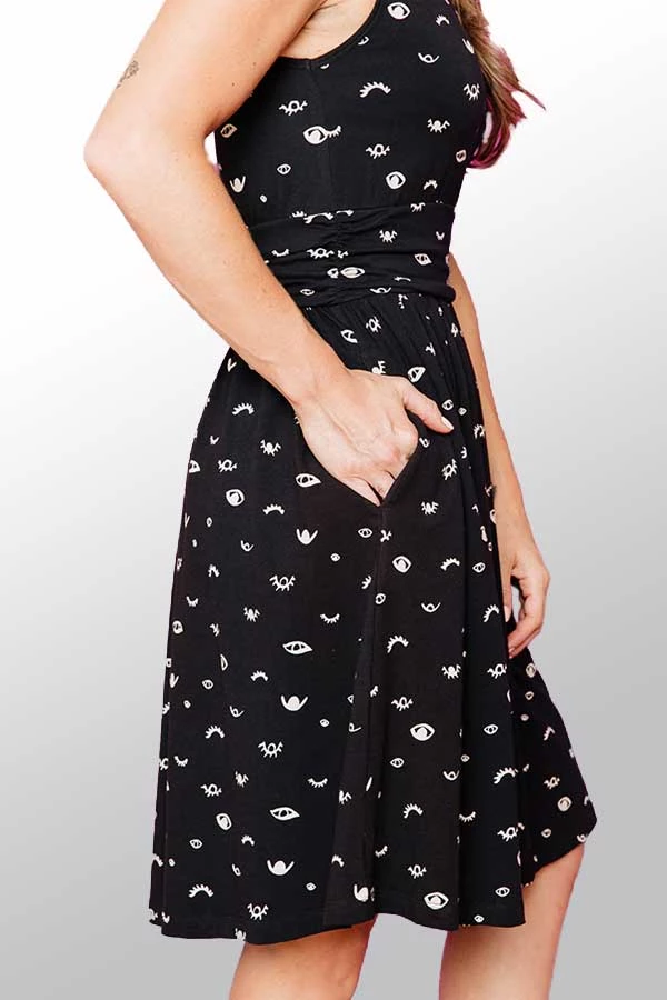 Mata Traders Organic Cotton Dress - Asheville 5 Mata Traders Organic Cotton Dress - Asheville