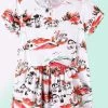 Art & Eden Kids Clothes - 2 To 6 Y. O. Organic Cotton Dress Annabelle - Kids 3 To 6 Y.o.