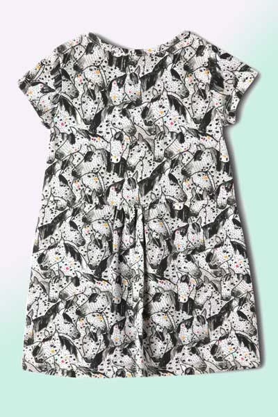 Art & Eden Organic Cotton Dress Annabelle Carousel - 6 Mo. To 24 Mo. Baby - 3 Mo. To 24 Mo. 3 Art & Eden Organic Cotton Dress Annabelle Carousel - 6 Mo. To 24 Mo. Baby - 3 Mo. To 24 Mo.