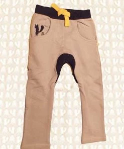 Origany Toddler Organic Fleece Pants - Foxy 6mo To 4 T