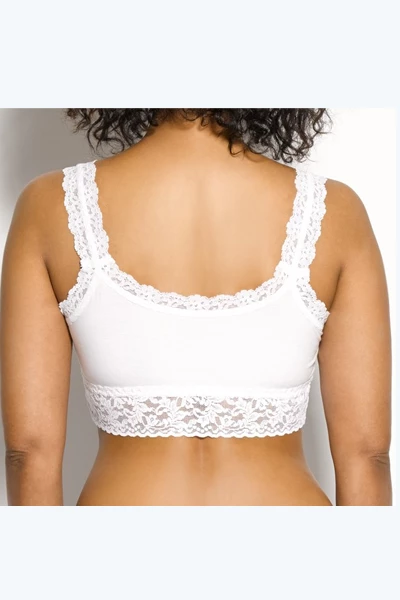 HankyPanky Organic Cotton Bralette With Lace (S, M Only) Organic Bras 4 HankyPanky Organic Cotton Bralette With Lace (S, M Only) Organic Bras