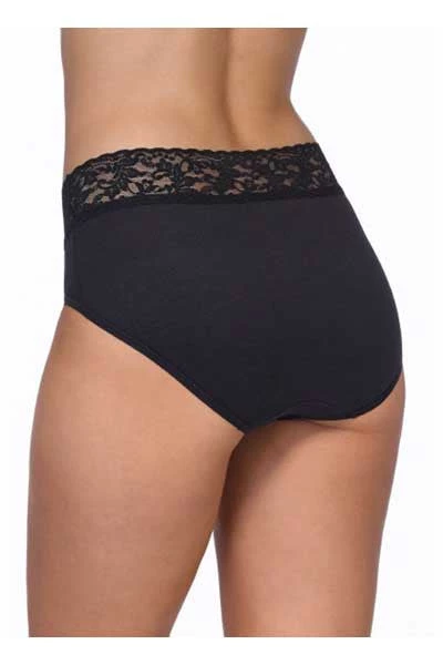 HankyPanky Organic Cotton Full Brief With Lace 5 HankyPanky Organic Cotton Full Brief With Lace