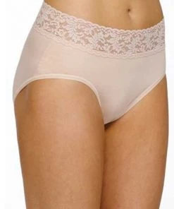 HankyPanky Organic Cotton Full Brief With Lace