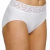 HankyPanky Organic Cotton Full Brief With Lace 2 HankyPanky Organic Cotton Full Brief With Lace