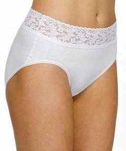 HankyPanky Organic Cotton Full Brief With Lace