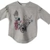 Art & Eden Organic Cotton Lace-up Tee - Zoey, Girls 3T To 5T Kids Clothes - 2 To 6 Y. O.