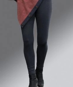 Maggie's Women's Organic Cotton Leggings- Ribbed