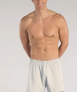 Bgreen Men's Organic Cotton Boxers With Covered Elastic