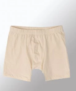 Bgreen Men's Organic Cotton Boxer Briefs With Covered Elastic