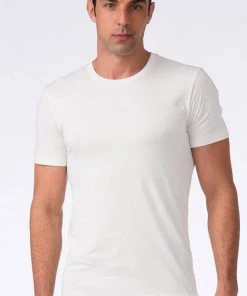 Bgreen Underwear Men's Organic Cotton Crew-neck Undershirt