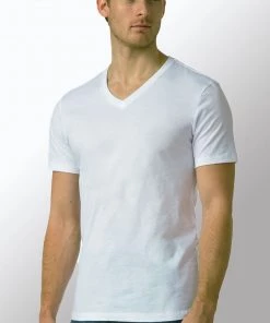 Bgreen Men's Organic Cotton V-neck Undershirt