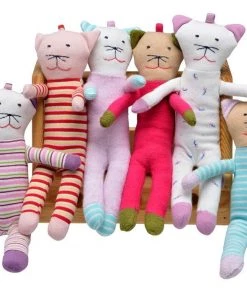 Under The Nile Organic Cotton Animal Friends - Cat Or Dog Safe Toys