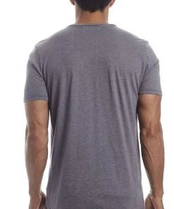 Groceries Apparel Men's Eco-friendly Crew T-shirt With Contrast Pocket Shirts