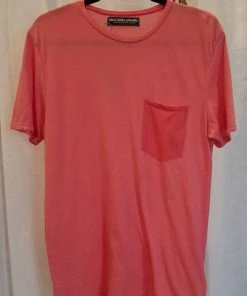 Groceries Apparel Men's Eco-friendly Crew T-shirt With Contrast Pocket Shirts