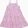 Under The Nile Organic Cotton Pink Dress 9 To 12 Mo. Baby - 3 Mo. To 24 Mo.