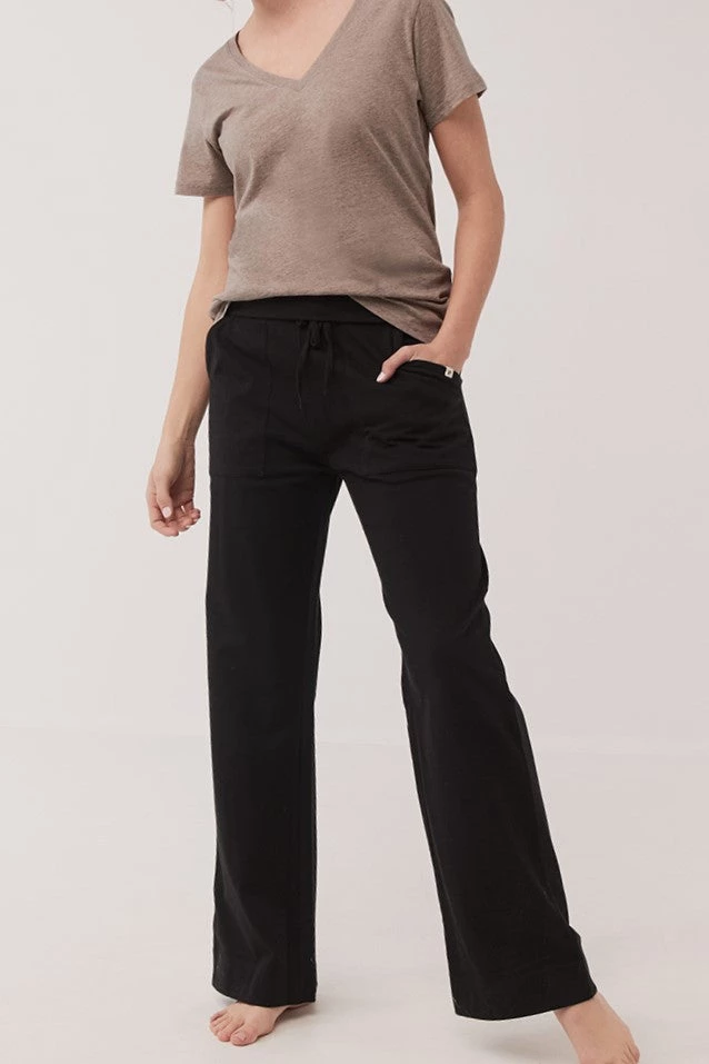 Pact Women's Organic Foldover Pants 3 Pact Women's Organic Foldover Pants