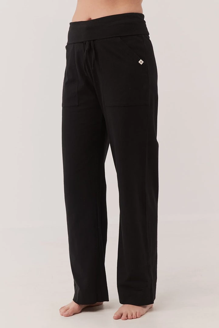 Pact Women's Organic Foldover Pants 4 Pact Women's Organic Foldover Pants