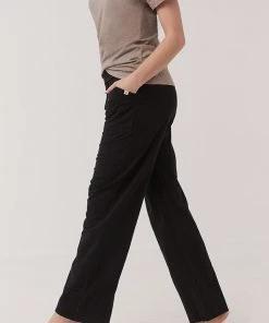 Pact Women's Organic Foldover Pants 12 Pact Women's Organic Foldover Pants
