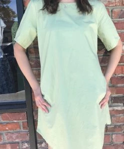 Cutloose Organic Poplin Dress - Short Sleeve