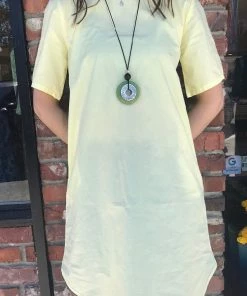 Cutloose Organic Poplin Dress - Short Sleeve