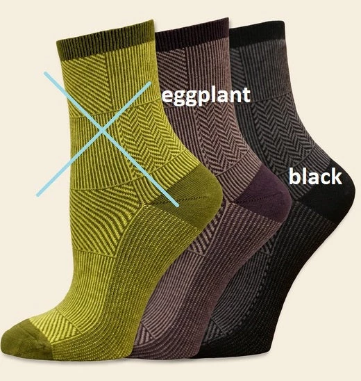 Maggie's Women's Socks, Shoes Dress Socks - Patchwork (women's) 4 Maggie's Women's Socks, Shoes Dress Socks - Patchwork (women's)