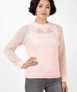 Indigenous Sweaters, Jackets, Coats Organic Cotton Boucle Knit Sweater