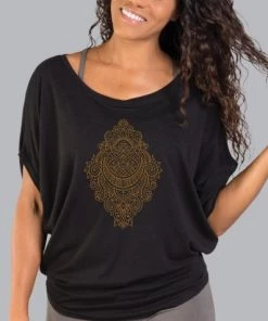 Soul Flower Dolman Top Short Sleeves