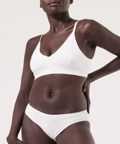 Pact Organic Cotton Pretty Plunge Bra New Arrivals