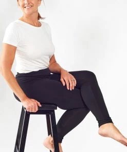 Maggie's Women's Organic Cotton Leggings- Ribbed