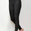 Maggie's Women's Organic Cotton Leggings- Ribbed