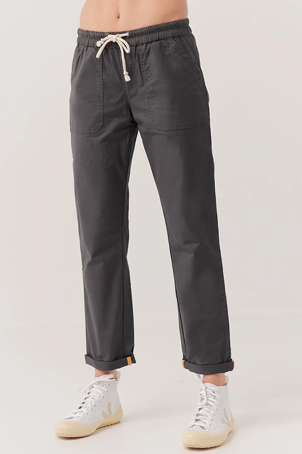 Pact Women’s Woven Twill Roll Up Pant 6 Pact Women’s Woven Twill Roll Up Pant