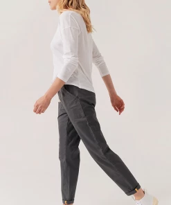 Pact Women’s Woven Twill Roll Up Pant