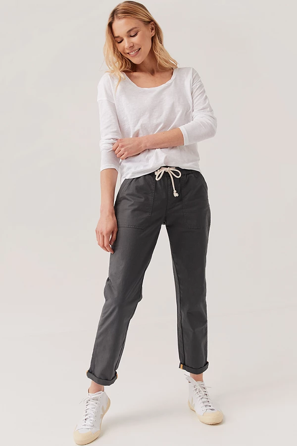 Pact Women’s Woven Twill Roll Up Pant 3 Pact Women’s Woven Twill Roll Up Pant