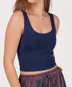 Soul Flower New Arrivals Fitted Crop Cami Top