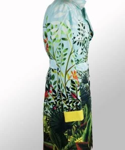 Sweaters, Jackets, Coats Printed Coat From Ivko - Magic Garden