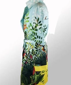 Sweaters, Jackets, Coats Printed Coat From Ivko - Magic Garden