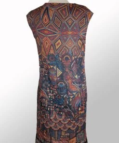 Dresses Printed Linen Dress From Ivko