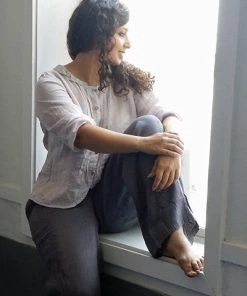 Kleen Long Sleeves Lace Collar Blouse