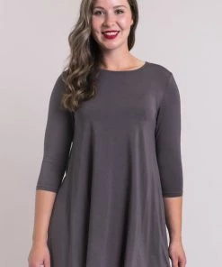 Blue Sky Long Sleeves Scoop Neck - Perfect Tunic