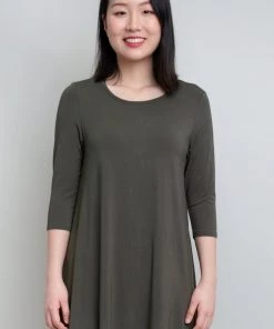 Blue Sky Long Sleeves Scoop Neck - Perfect Tunic