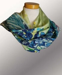 Cocoon Silk Scarves - Cooler Tones