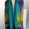 Cocoon Silk Scarves - Cooler Tones